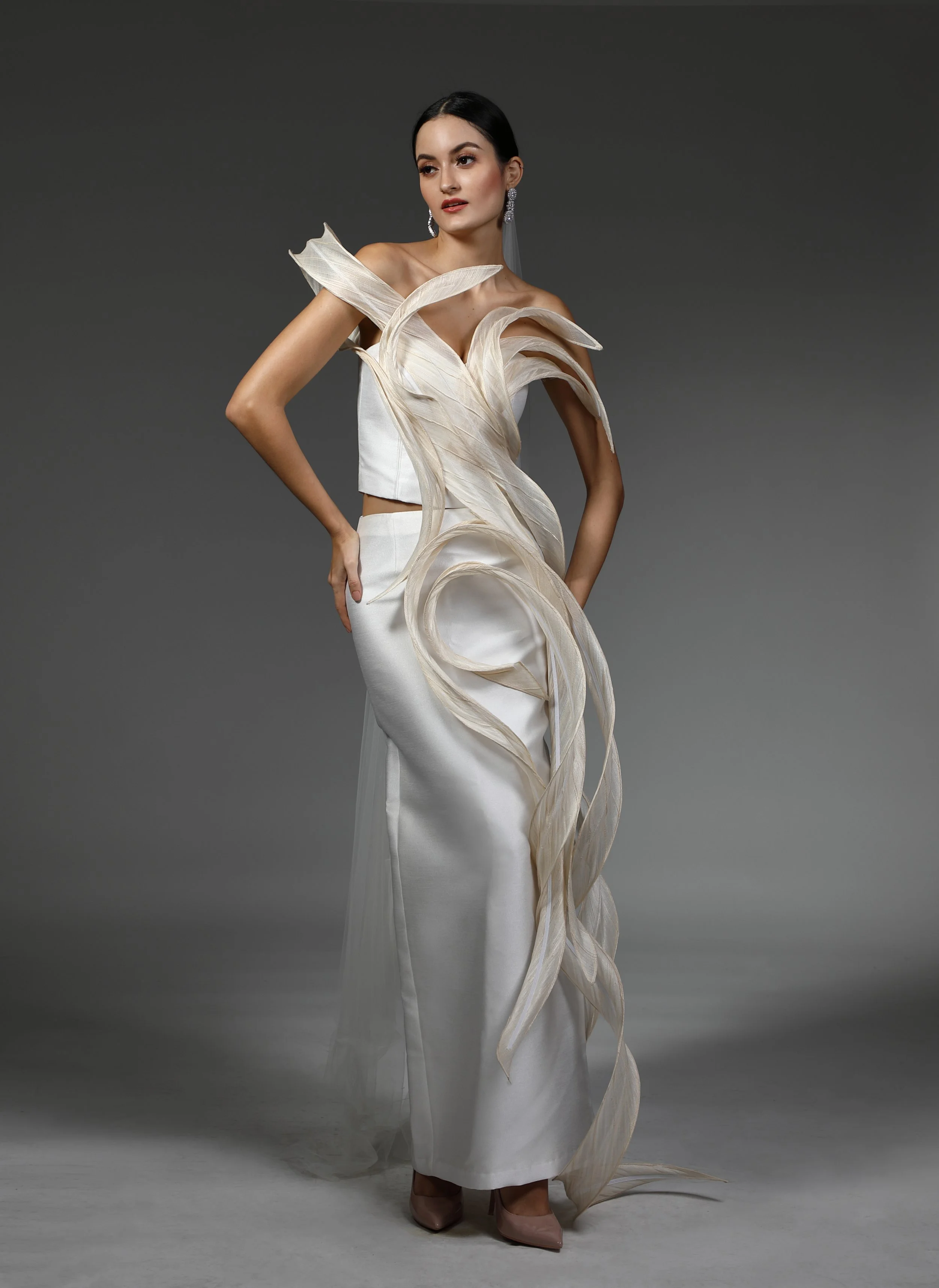 Structural Vines Bridal Set