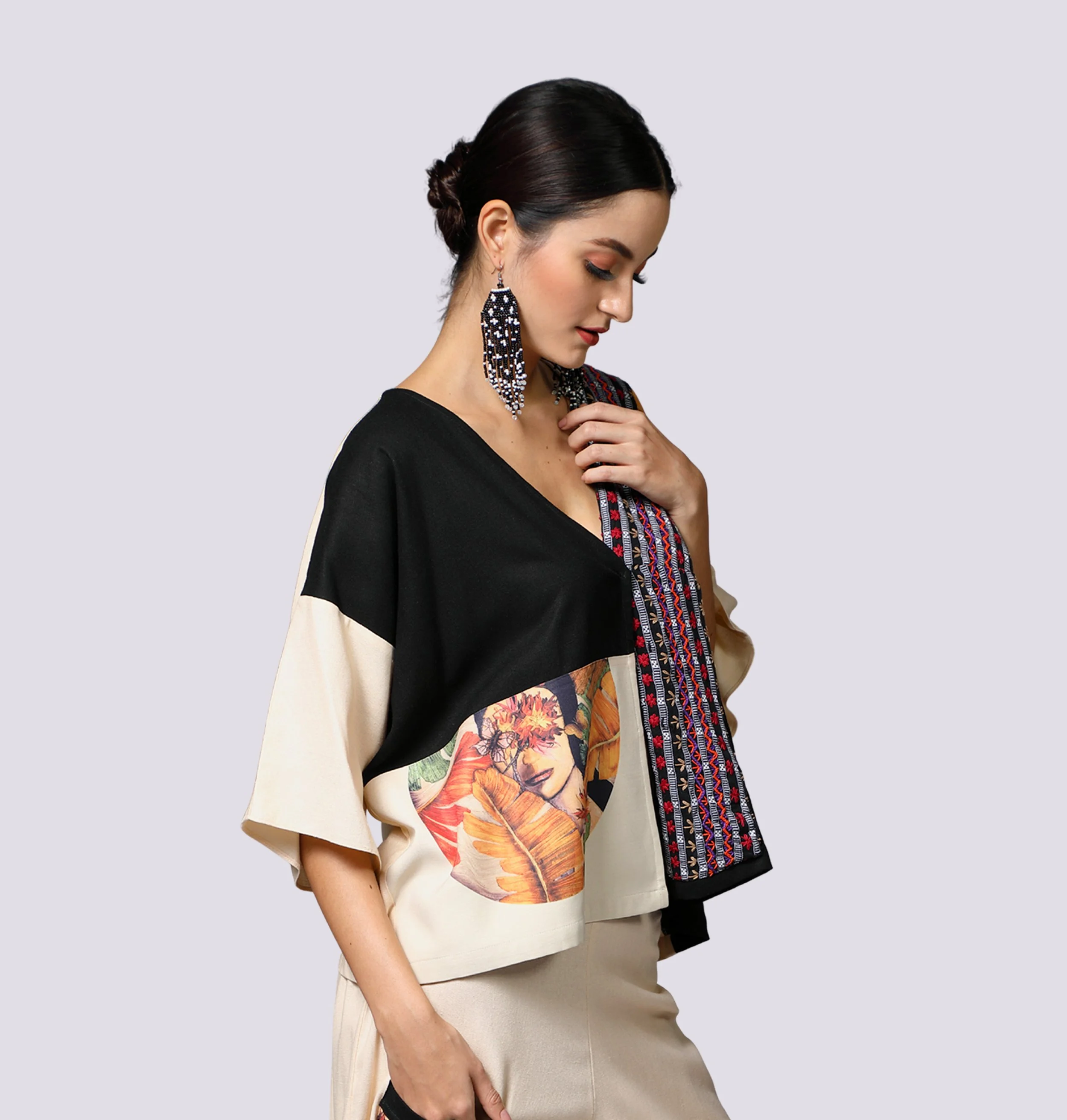 V-Neck Blouse w DITTA Painting.jpg