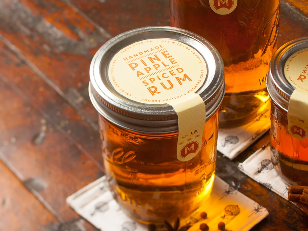 Rustic Wedding Favor Labels