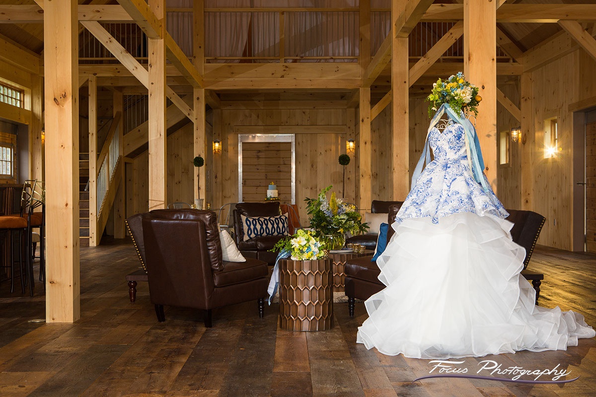Blue Willow Wedding — Beech Hill Barn
