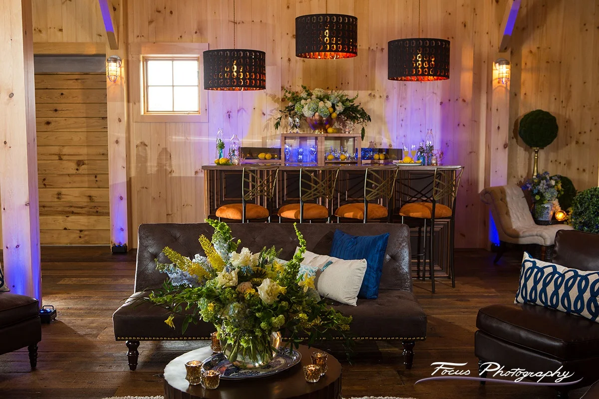 Blue Willow Wedding — Beech Hill Barn