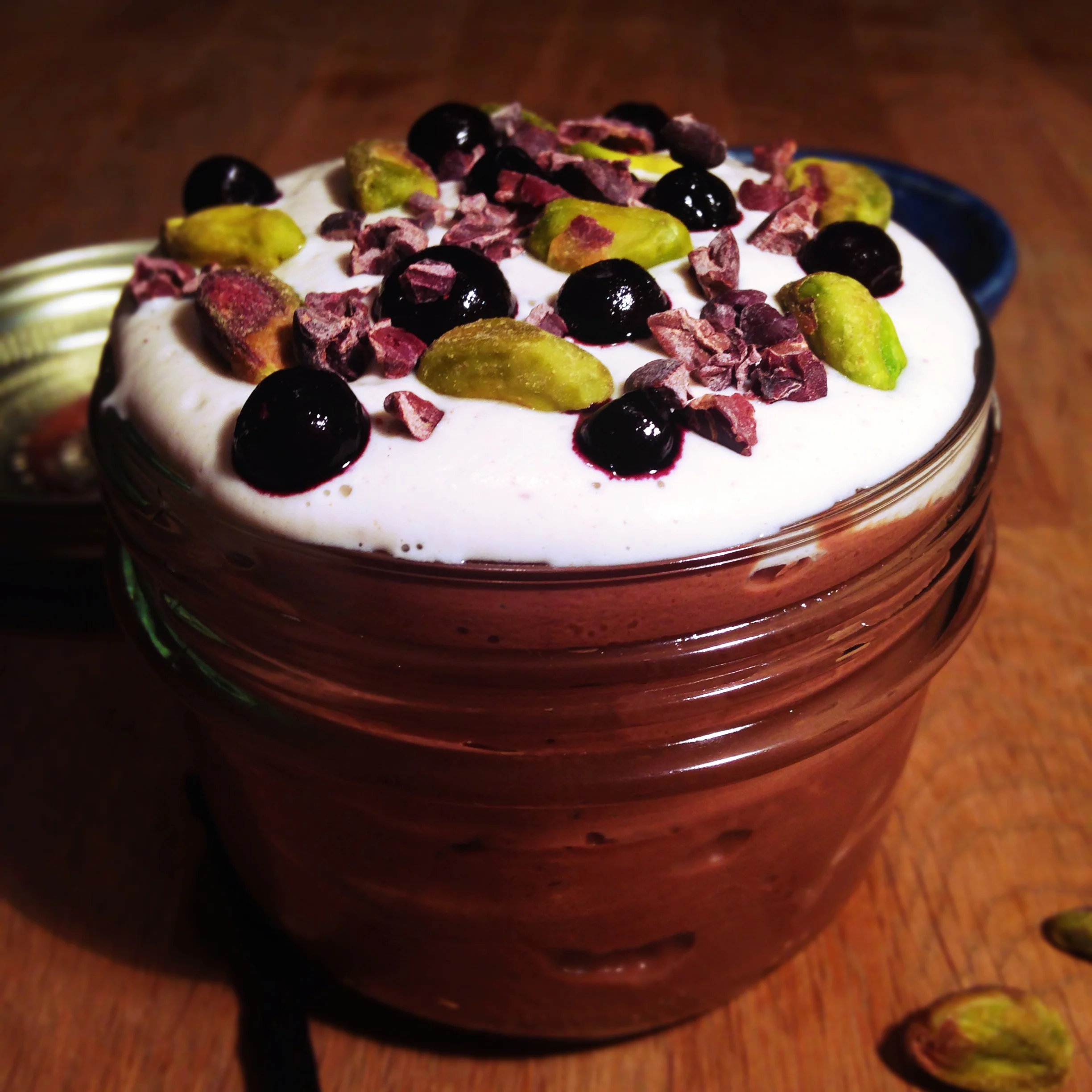 Chocolate Pudding And Cream