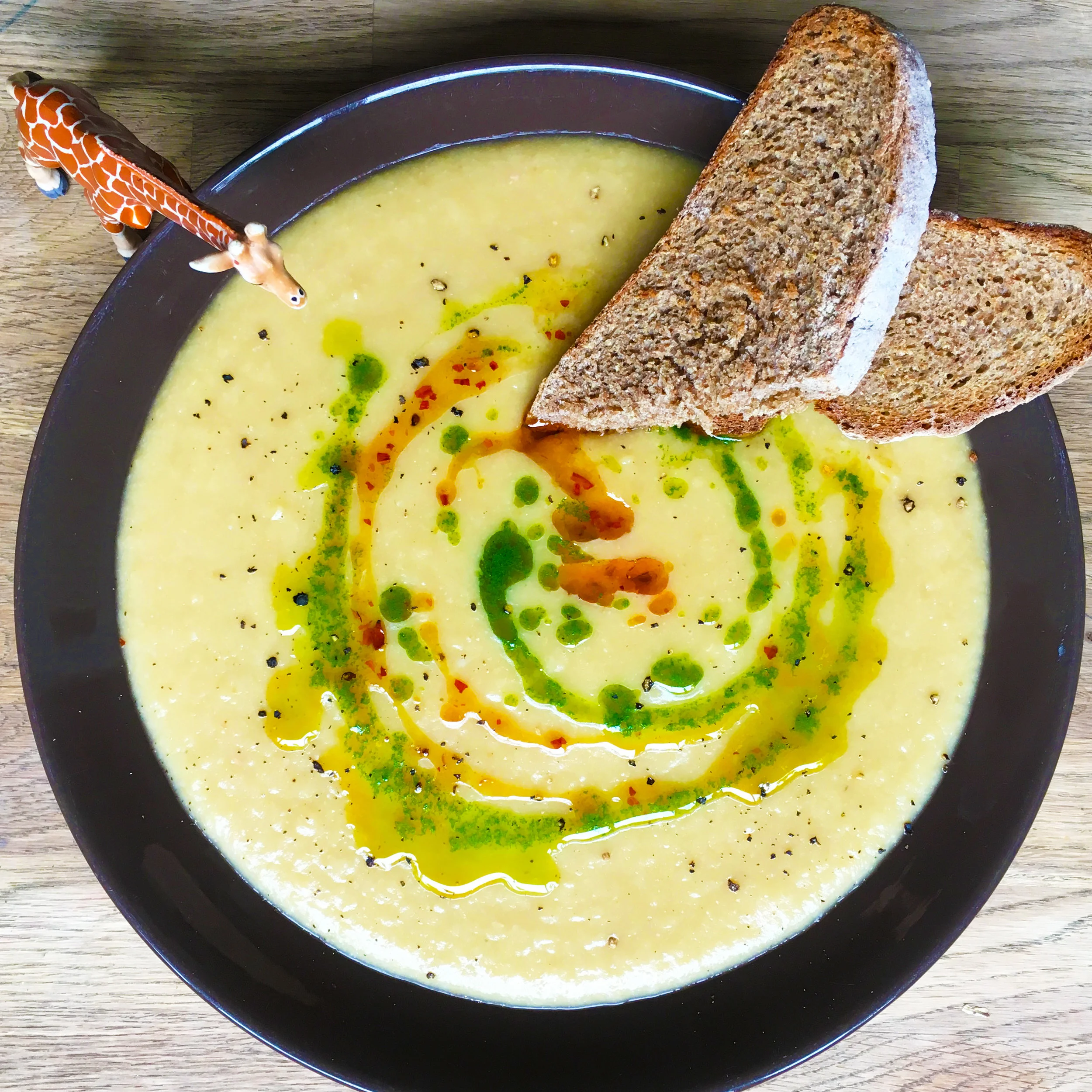 Butter Bean and Cauliflower Soup