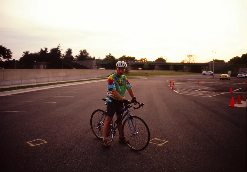 Rick at The Pentagon carpark, Washington, DC
