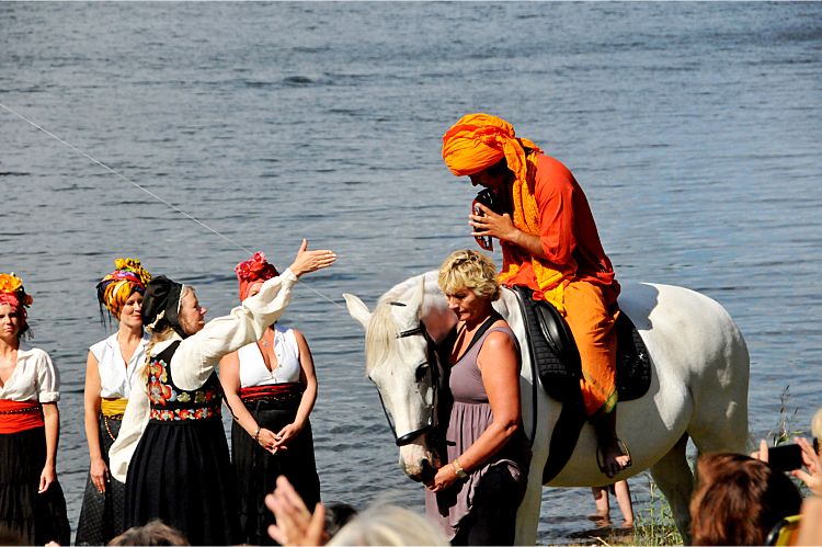 Hilde Olausson og Jai Shankar Sahajpal