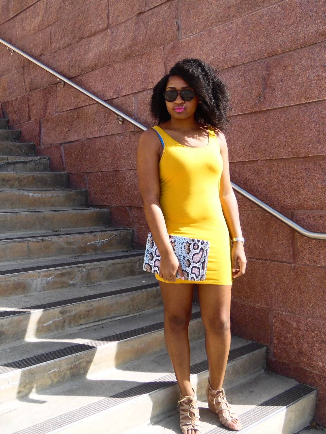 short mustard jacket