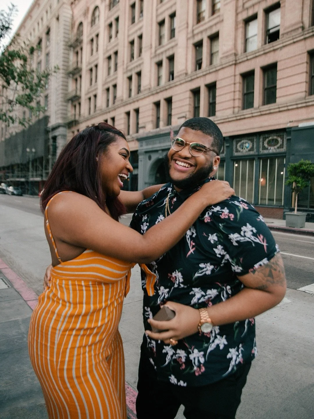 7 years later, and I would still say yes with no hesitation. @theofficialsteveng 😘😘 So much has changed yet still remains the same. #evergreen #proposal #blacklove