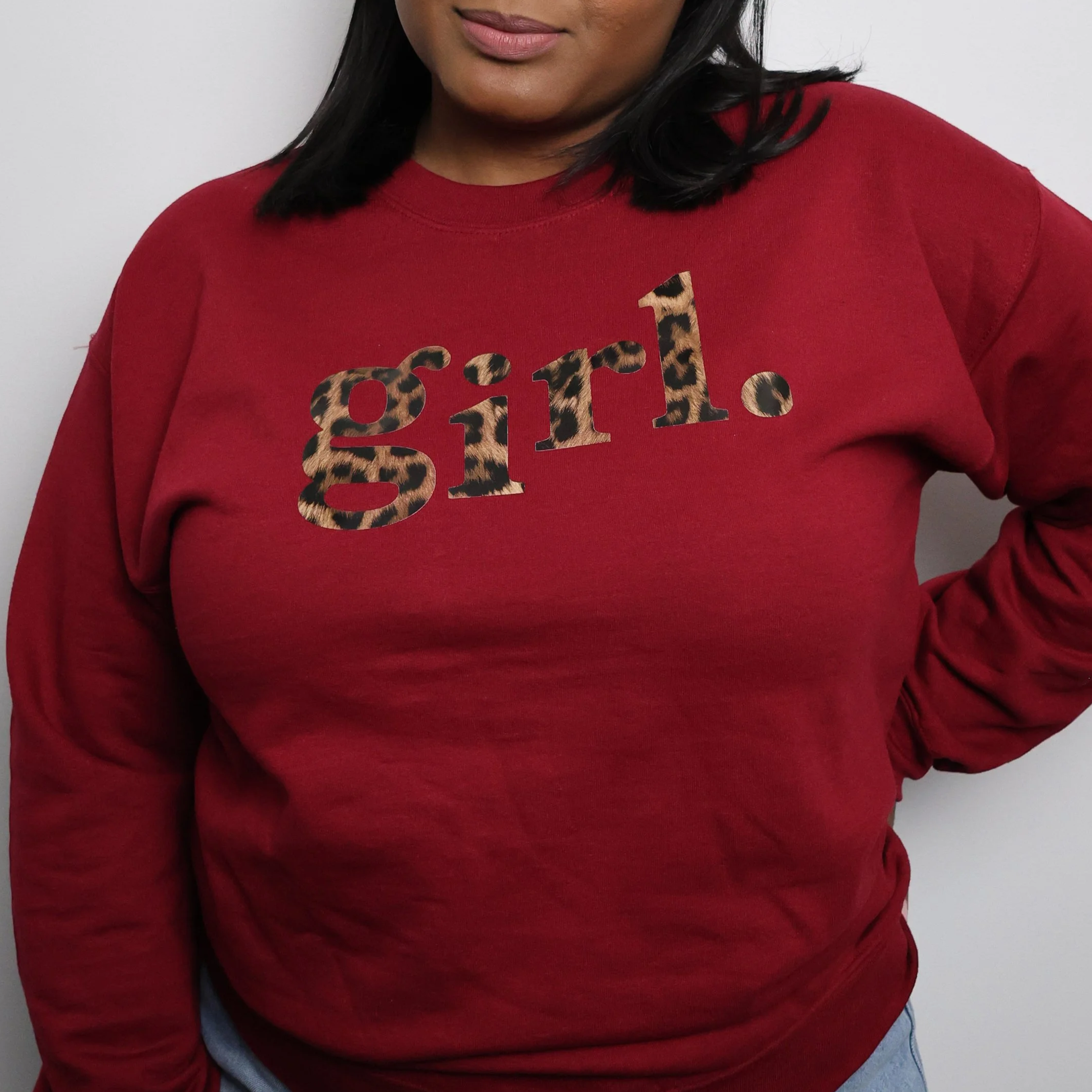 Cheetah Girl Sweatshirt