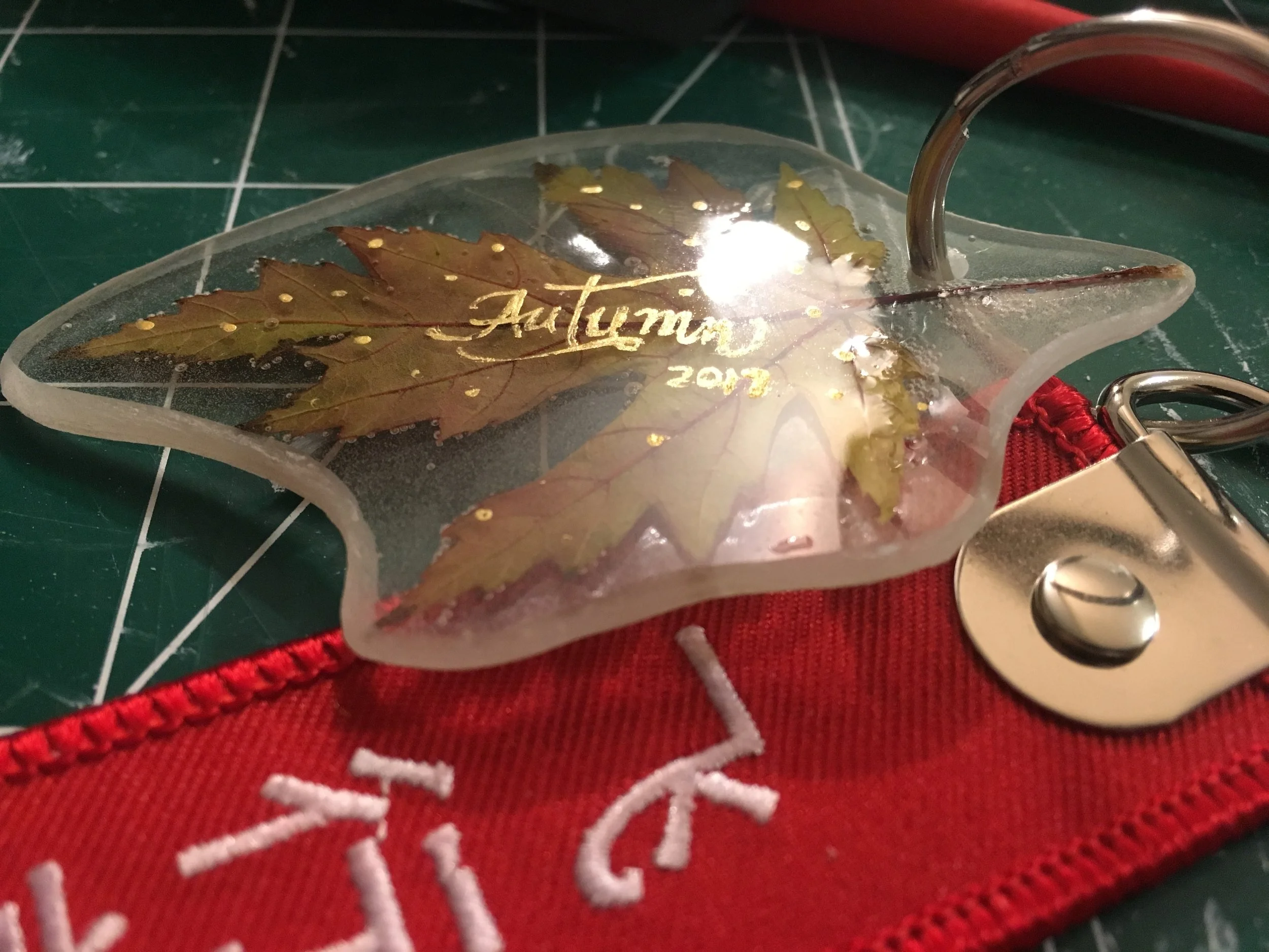 Maple Leaf Refrigerator Sticker