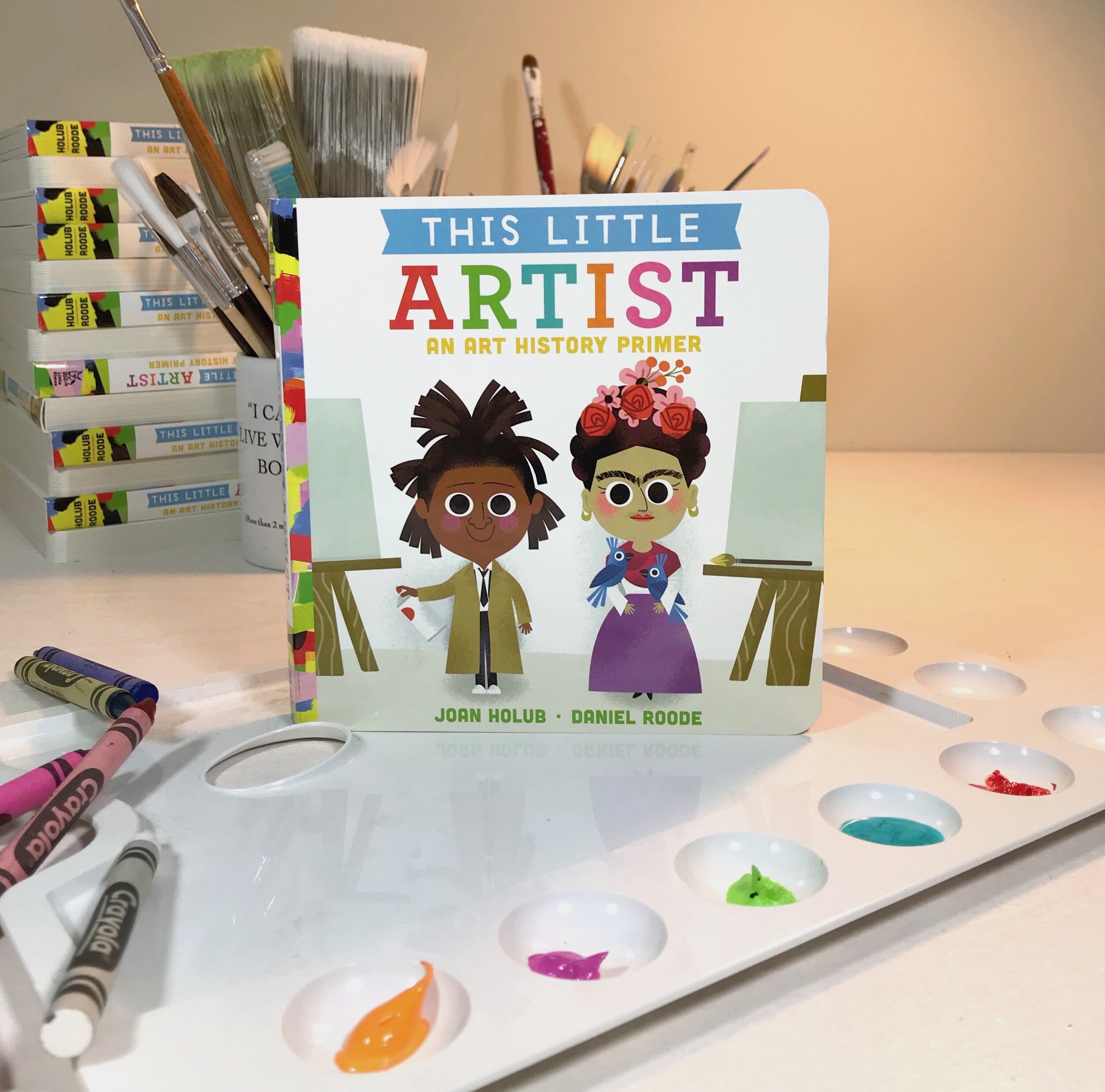 This Little Artist, An Art History Primer (baby, toddler, PreK) #6 in the series by Joan Holub &amp; Daniel Roode