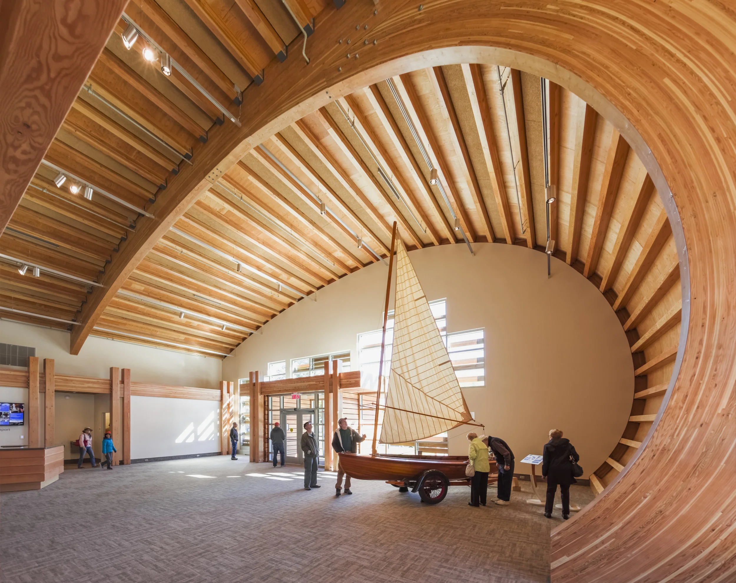 Goldberg Photographs Centerbrook’s Thompson Exhibition Building