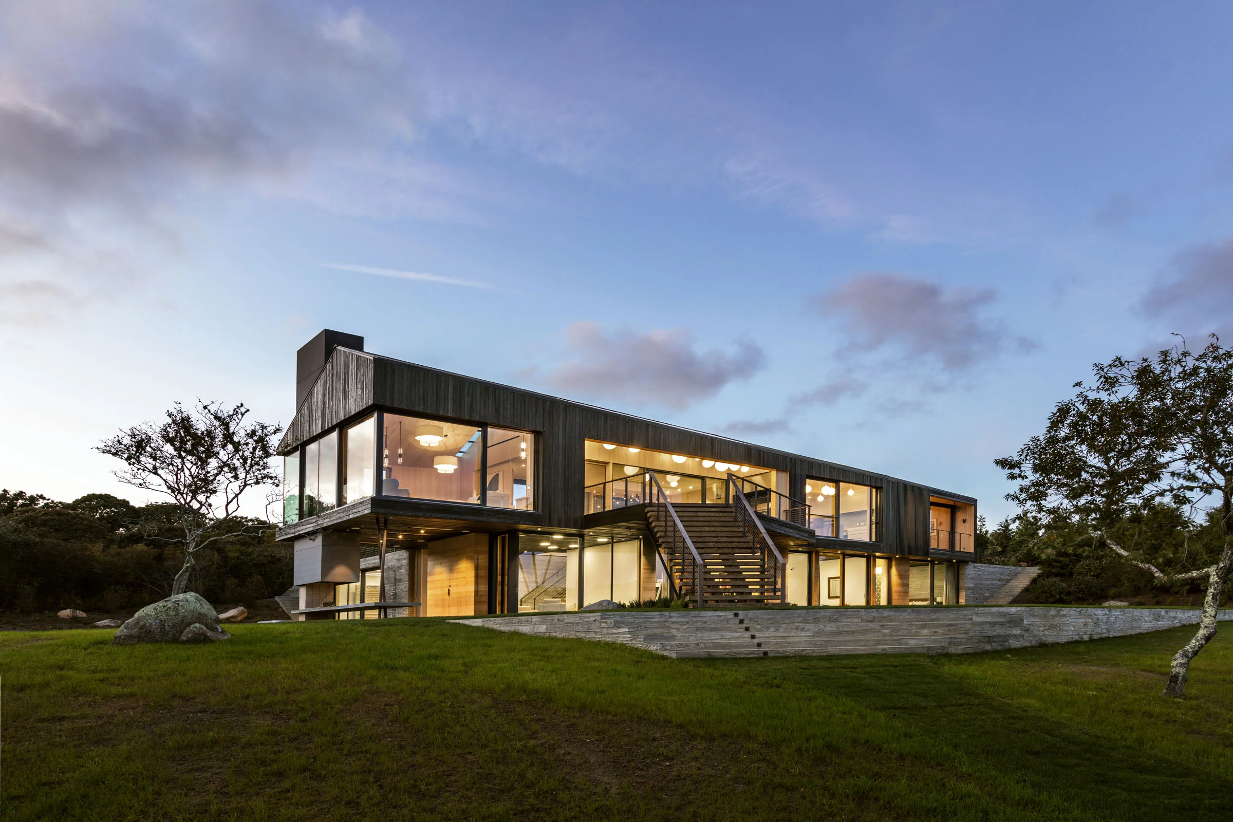 Martha's Vineyard Residence, Martha's Vineyard MA, Gray Organschi Architecture. © David Sundberg/Esto