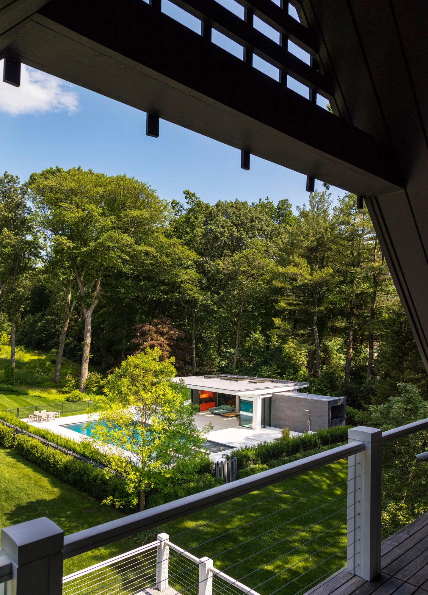 2017DS27 Greenwich Poolhouse; Greenwich Connecticut; Architect: Saniee Architects