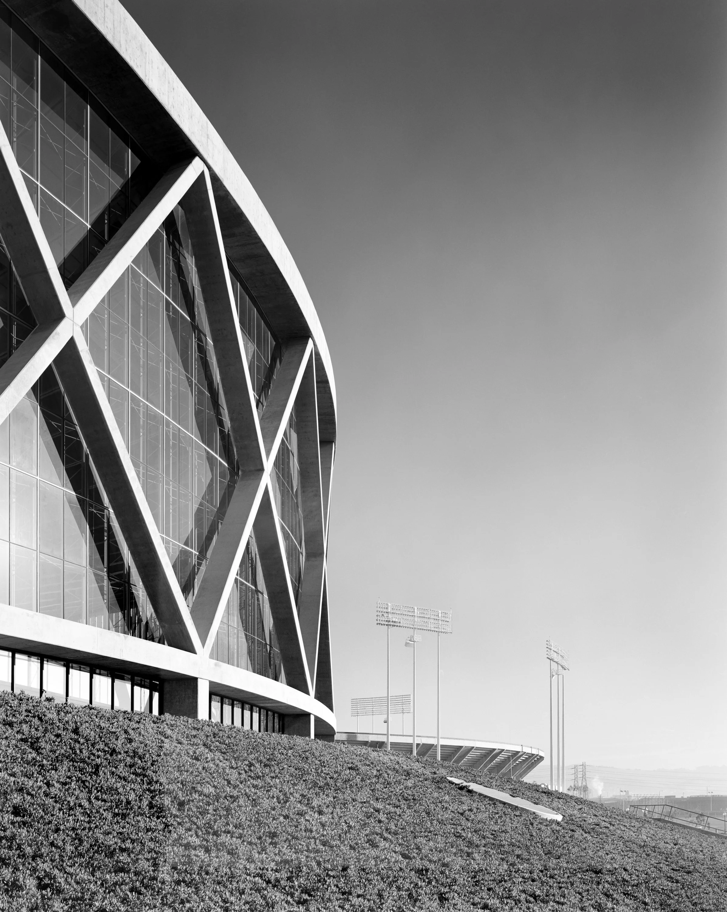 Oakland Coliseum, Location: Oakland CA, Architect: Skidmore, Owings & Merrill