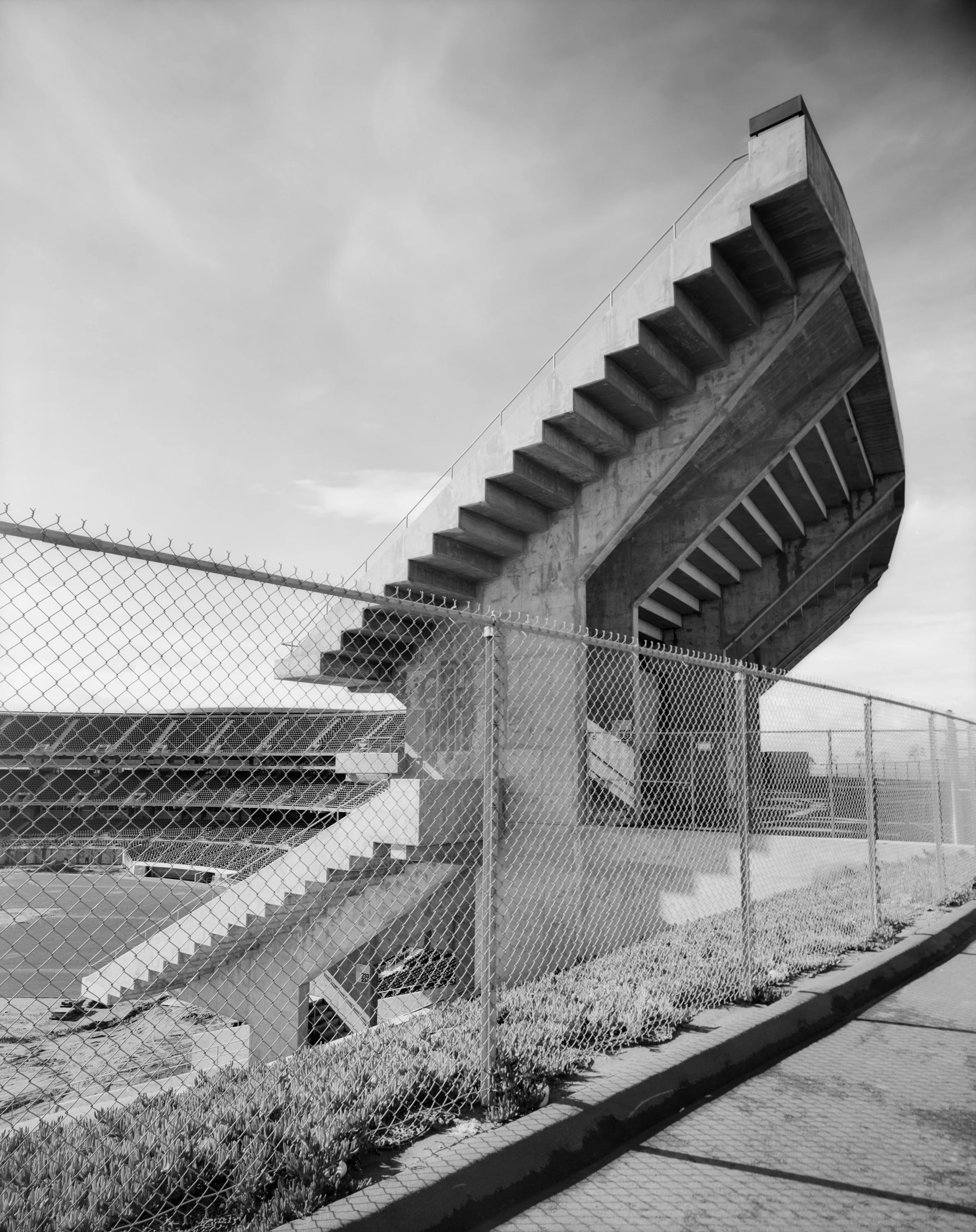 Oakland Coliseum, Location: Oakland CA, Architect: Skidmore, Owings & Merrill