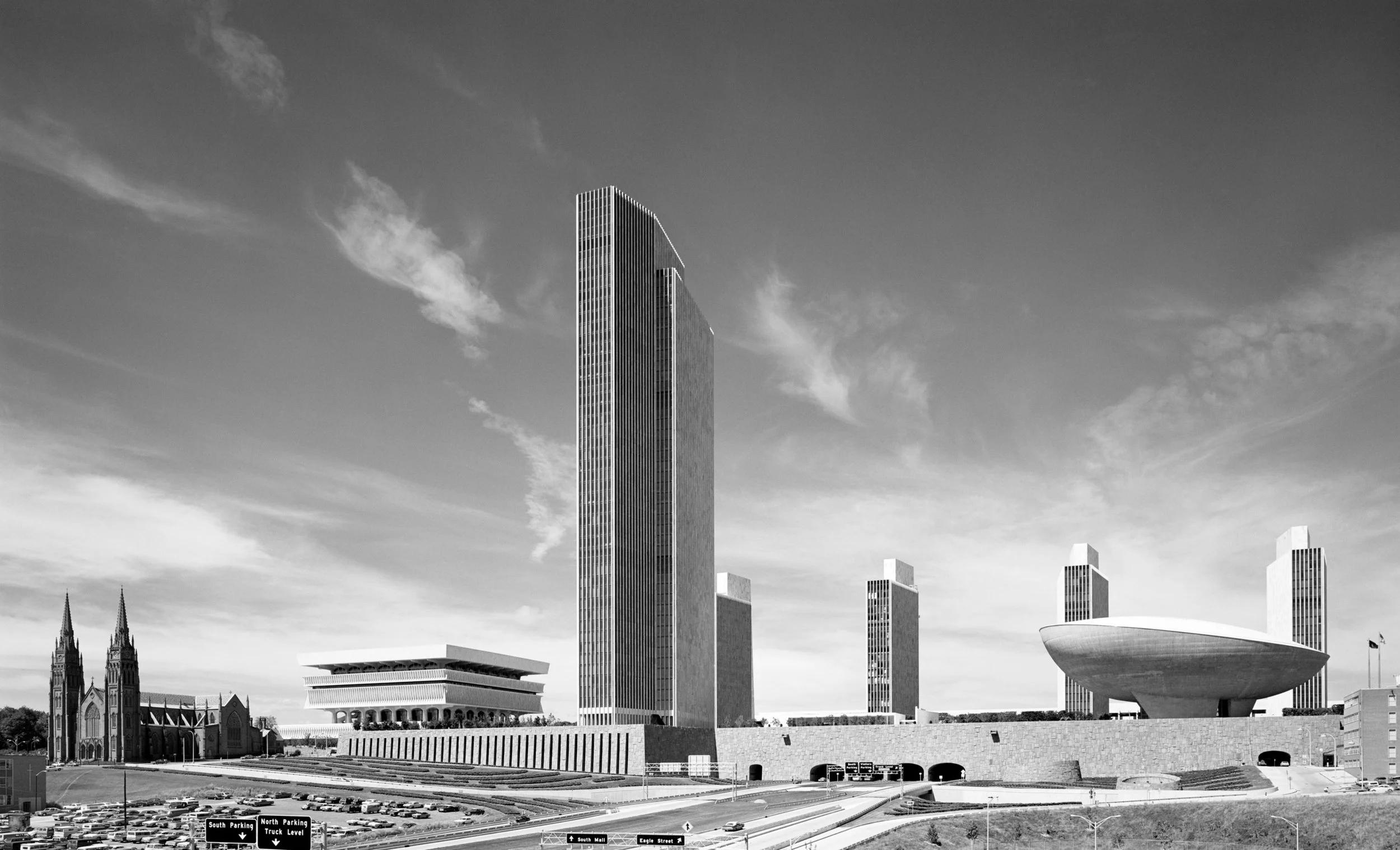 Albany Mall, Location: Albany NY, Architect: Harrison and Abramovitz