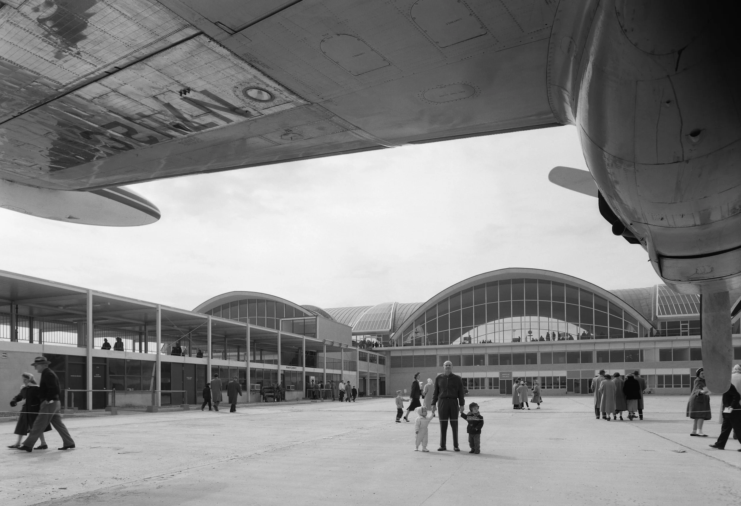 St. Louis Airport, Location: St Louis MO, Architect: Minoru Yamasaki