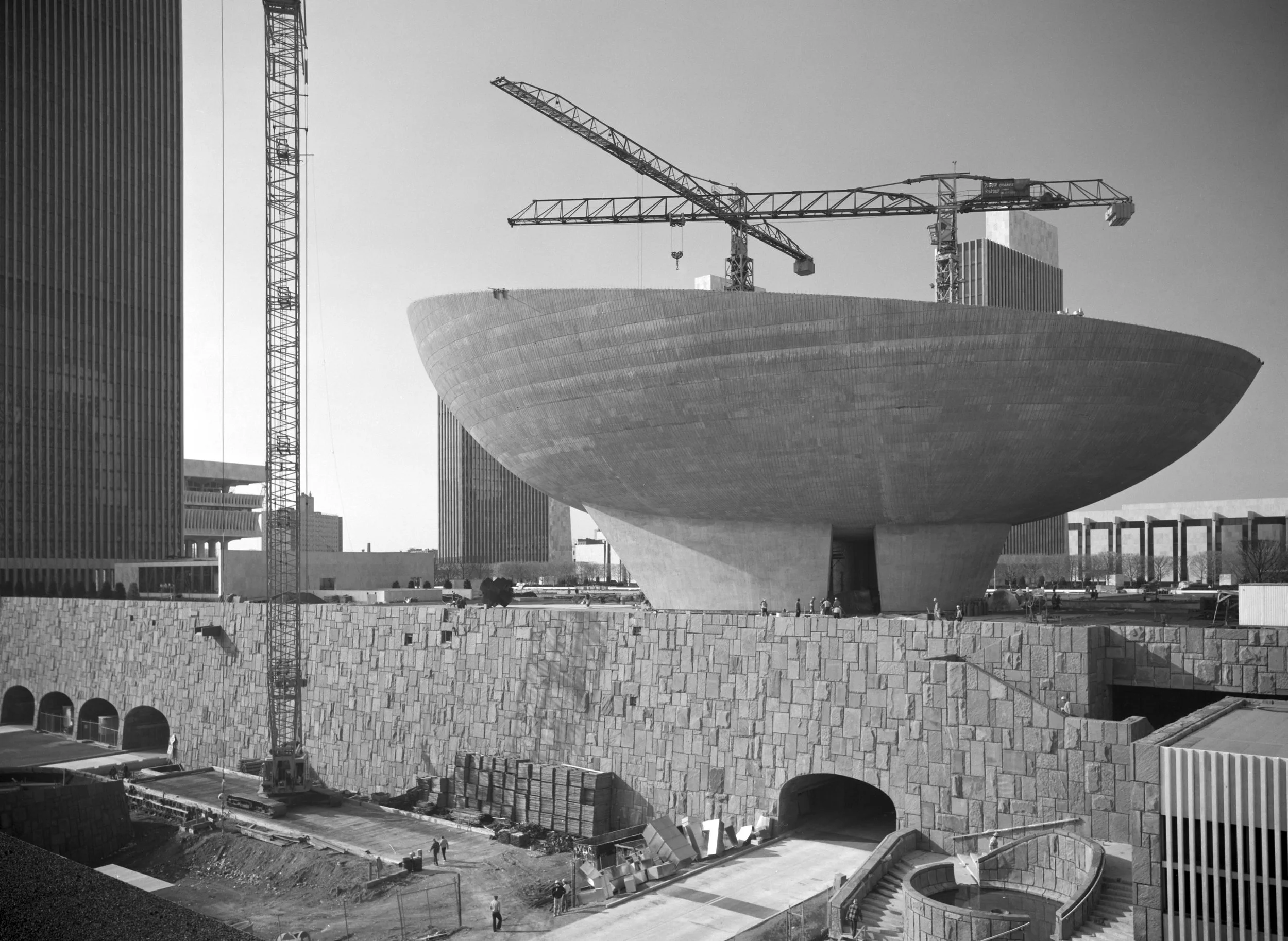 Albany Mall, Location: Albany NY, Architect: Harrison and Abramovitz
