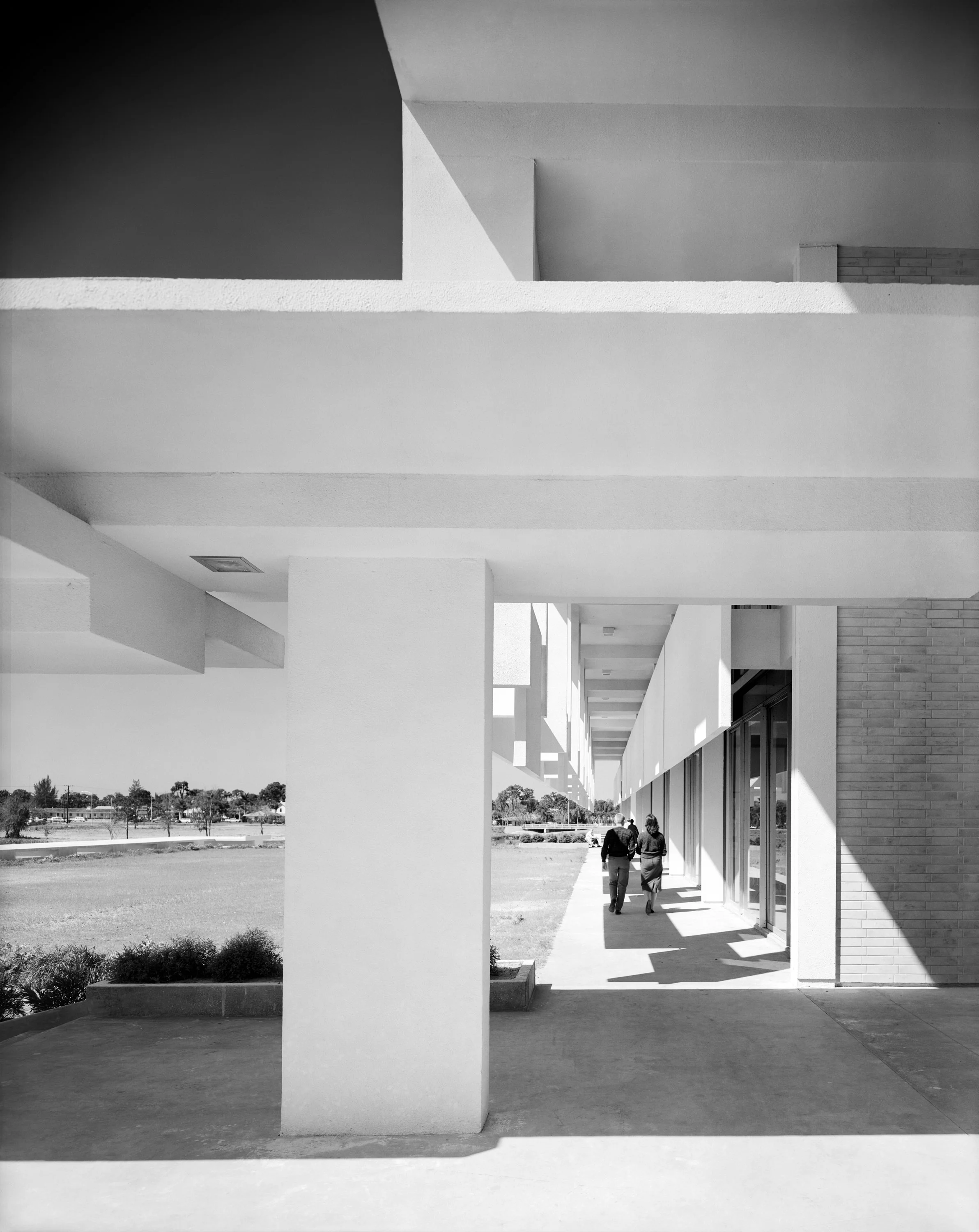 Sarasota High School, Location: Sarasota FL, Architect: Paul Rudolph