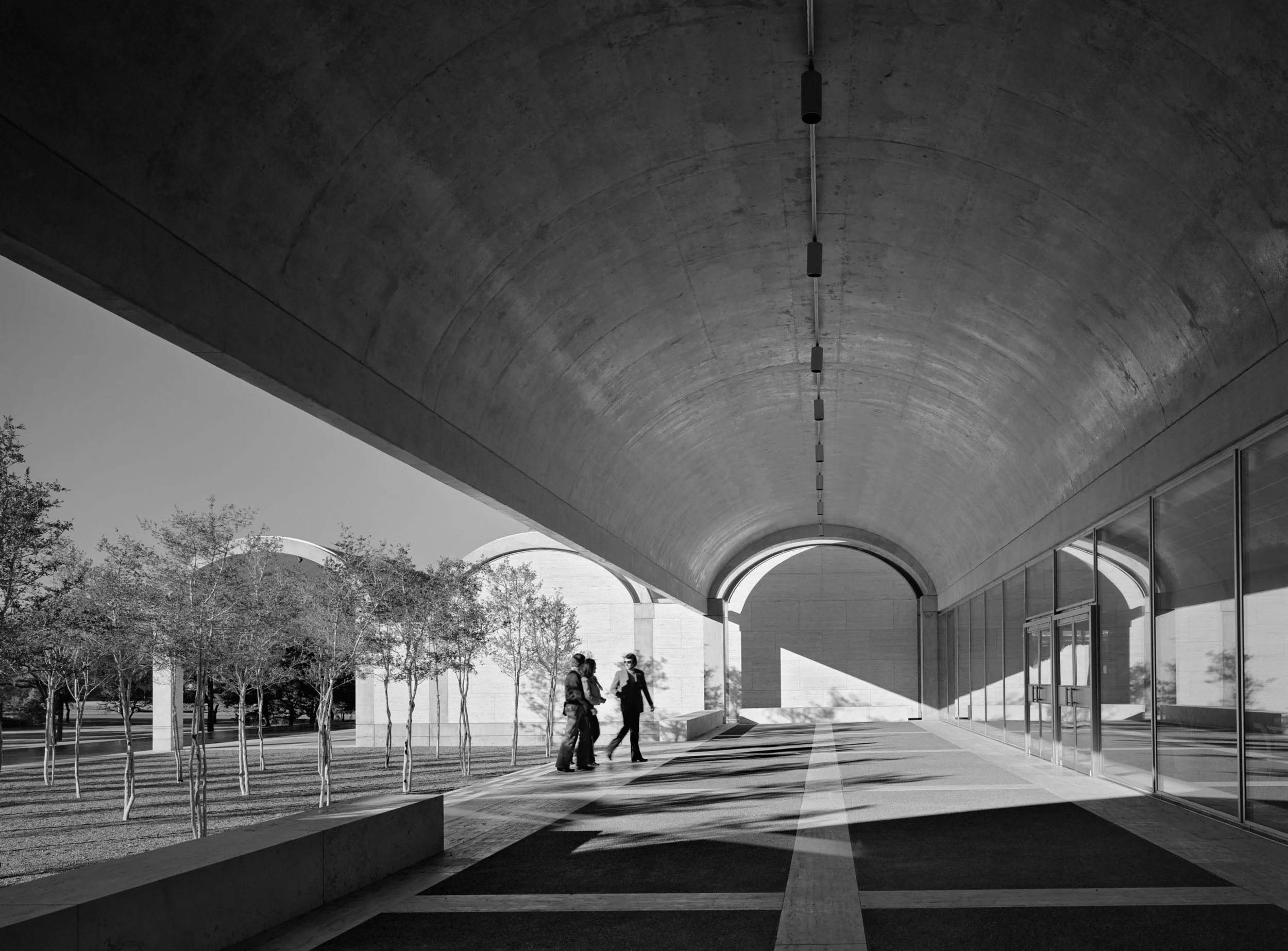 Kimbell Art Museum, Location: Fort Worth TX, Architect: Louis Kahn
