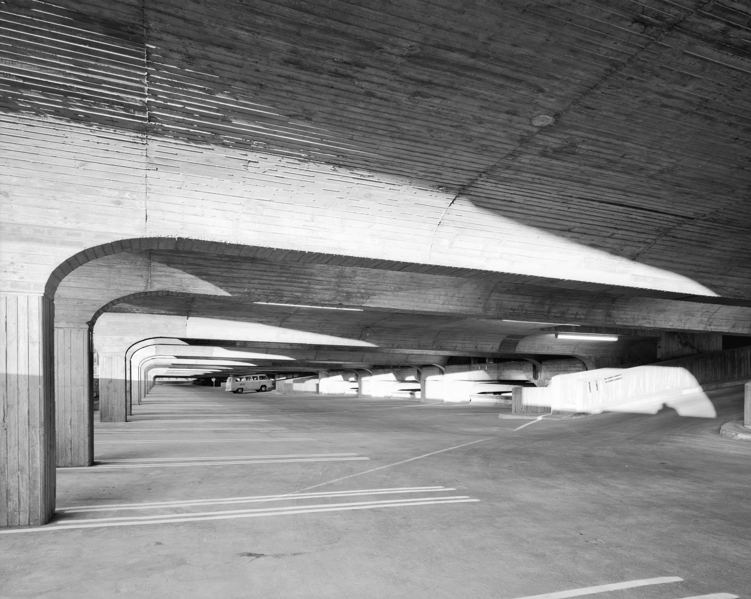 New Haven Parking Garage, Location: New Haven CT, Architect: Paul Rudolph