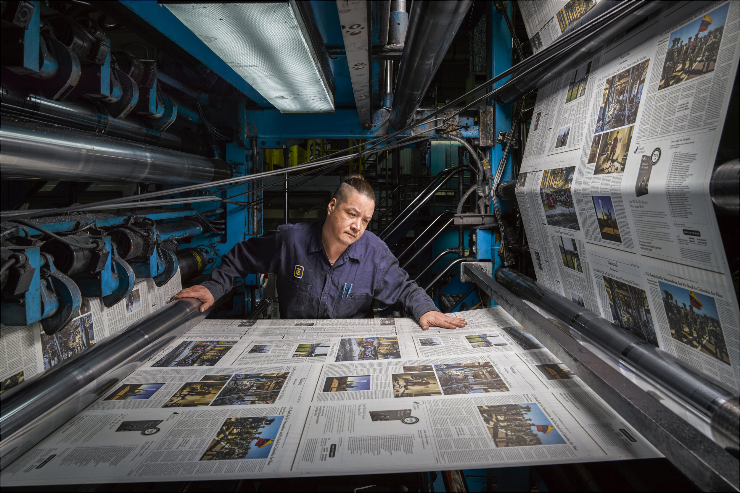 New York Times Printing Plant