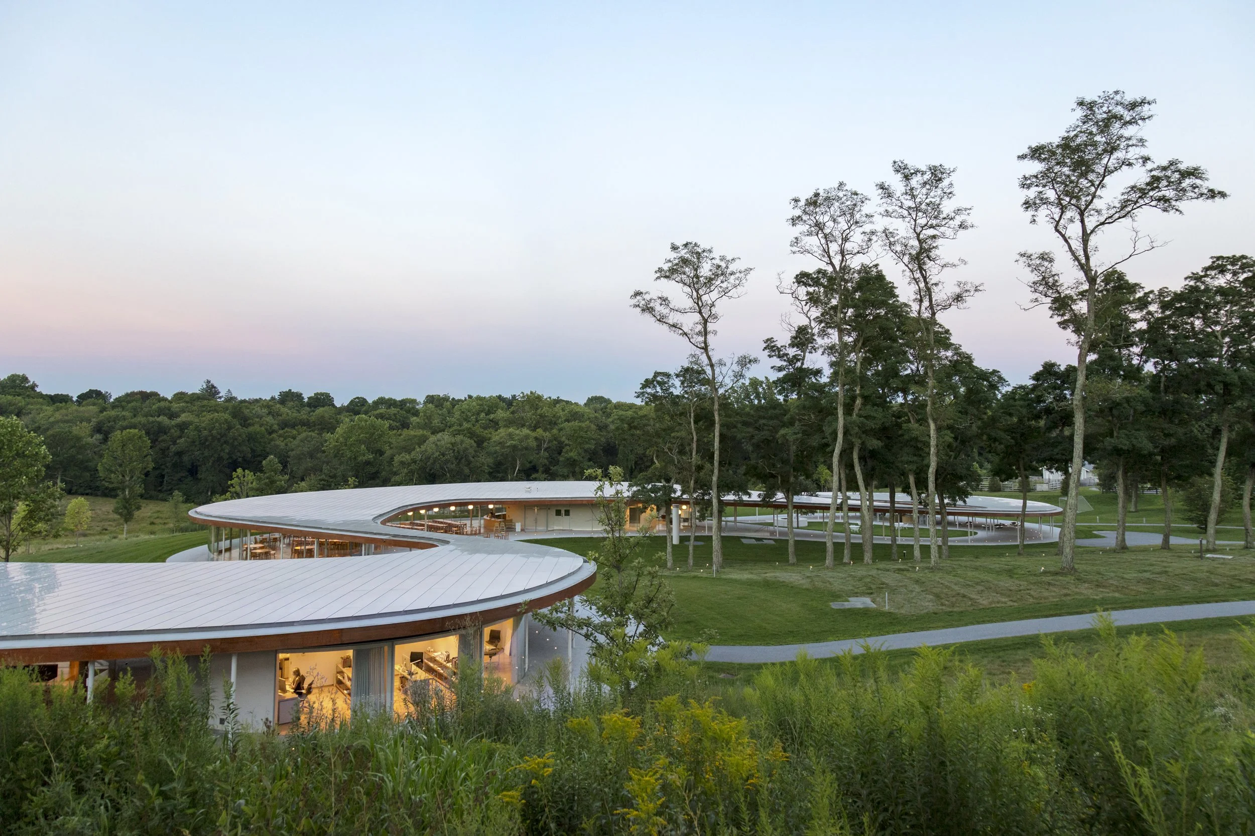  Grace Farms Foundation, Location: New Canaan CT, Landscape Architect: OLIN 