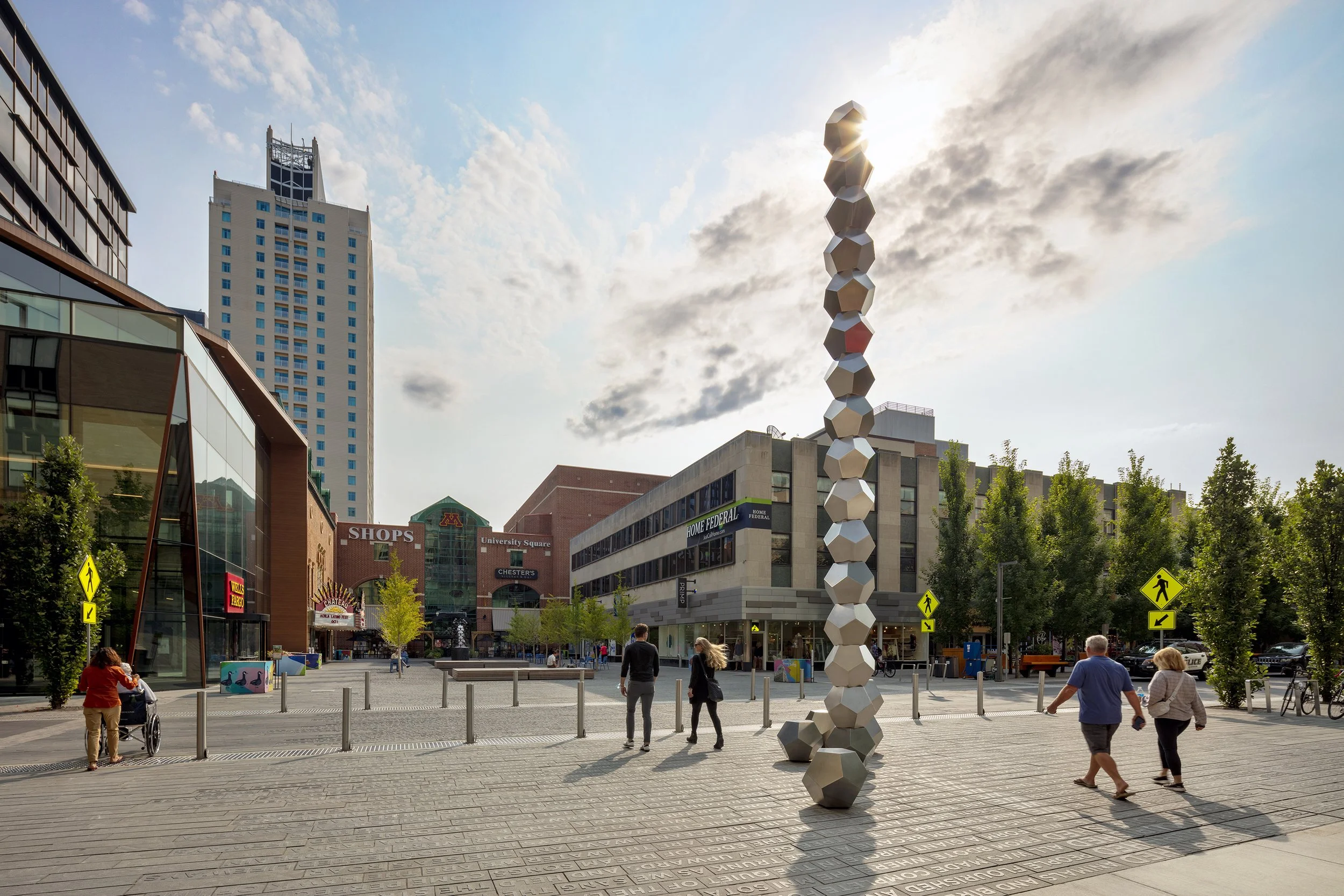  The Heart of the City, Location: Rochester MN, Landscape Architect: Coen + Partners 