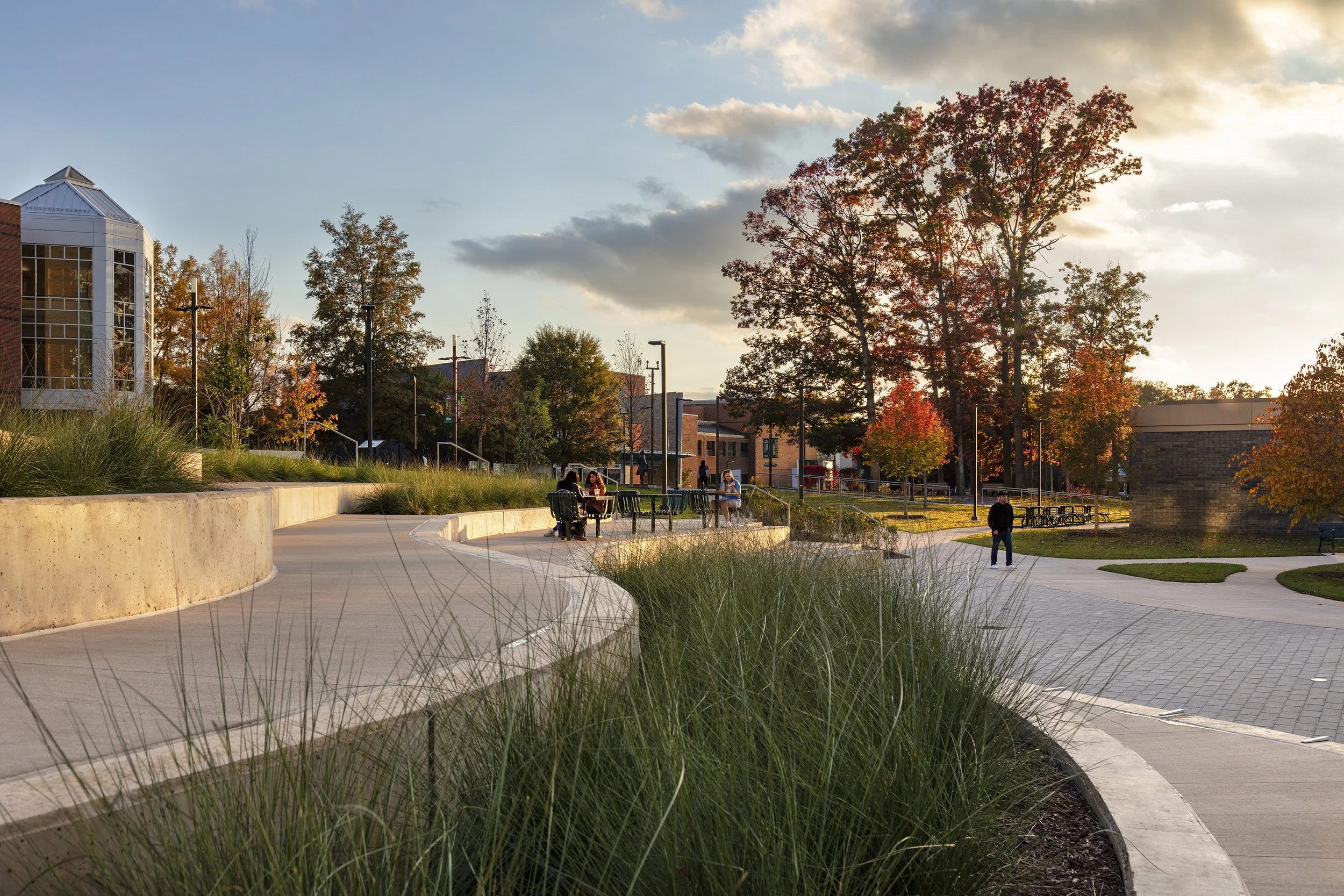  GMU Memorial to the Enslaved People of George Mason, Location: Fairfax VA, Landscape Architect: Perkins & Will 