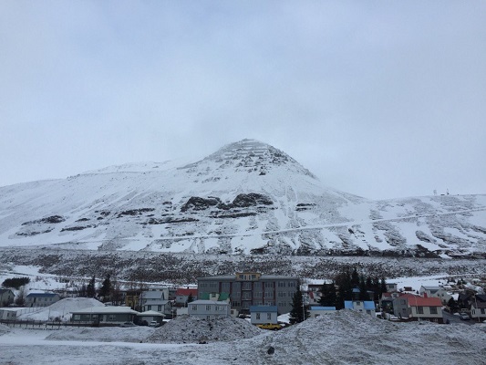 Siglufjordur mountains - photo by Ragnar Jónasson