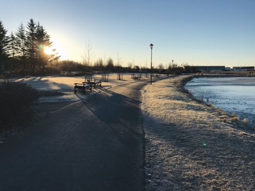 My last walk in Reykjavik.