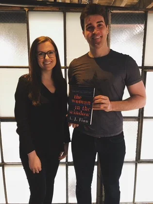 Author Interview A J Finn The Woman In The Window Crime By The Book