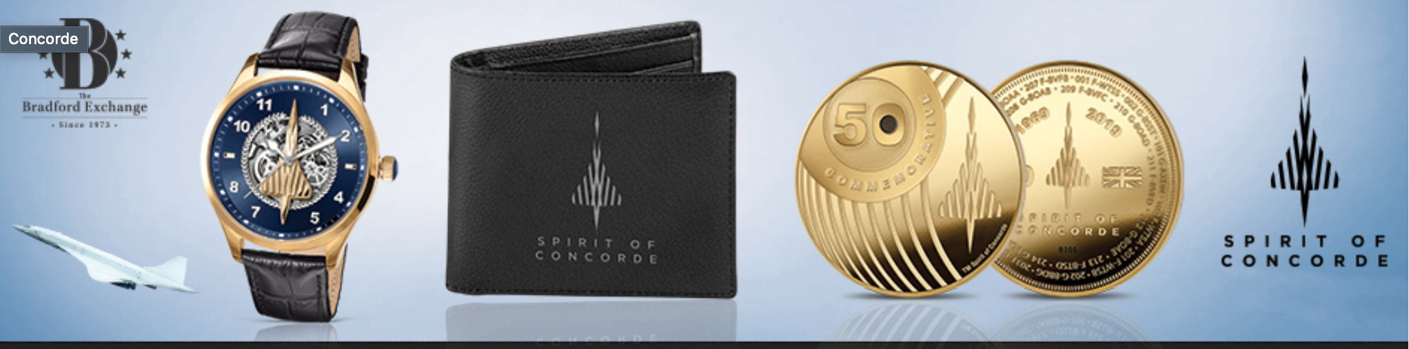 concorde watch bradford exchange