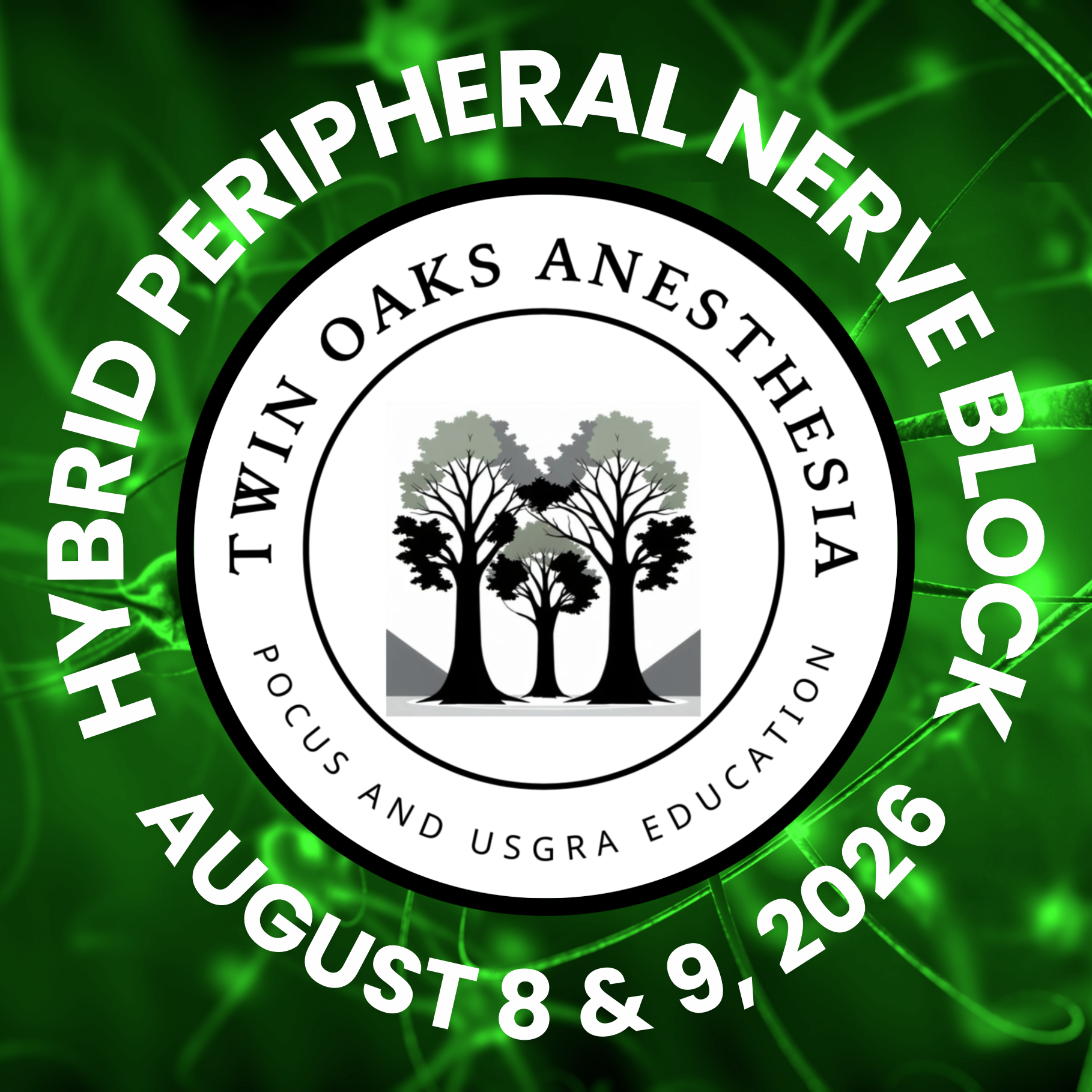HYBRID PERIPHERAL NERVE BLOCKS August 8 & 9, 2026