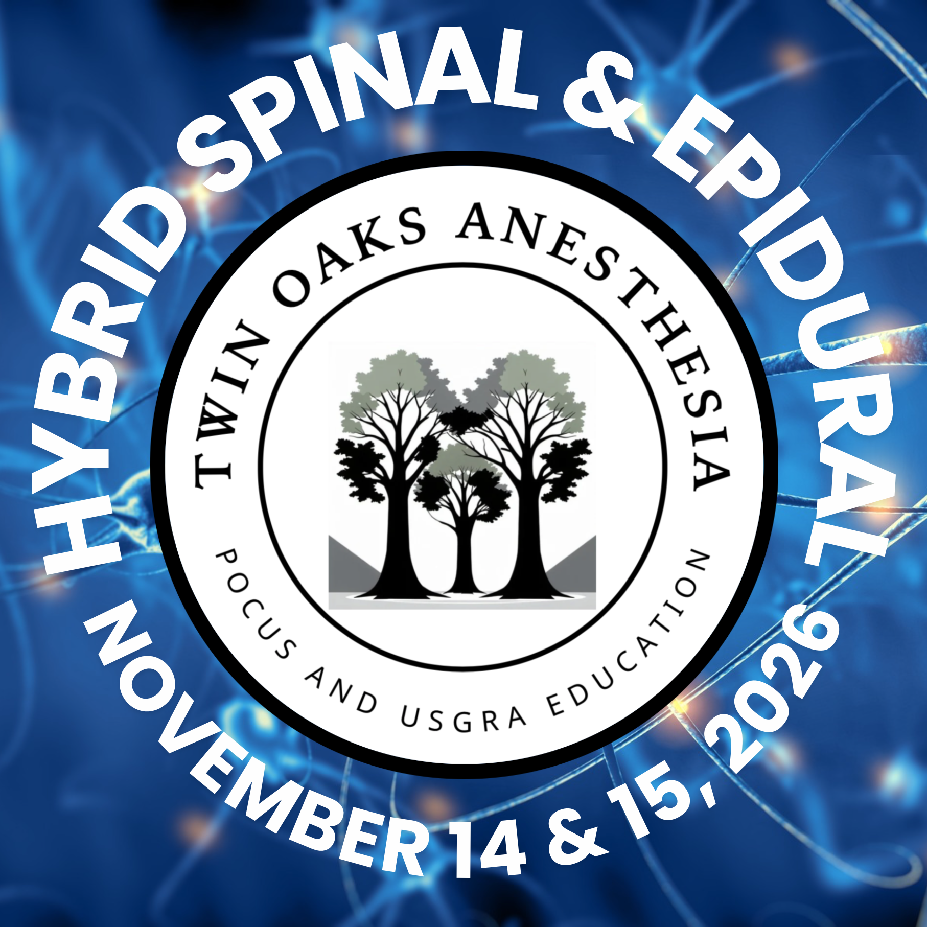 HYBRID SPINAL AND EPIDURAL November 14 & 15, 2026