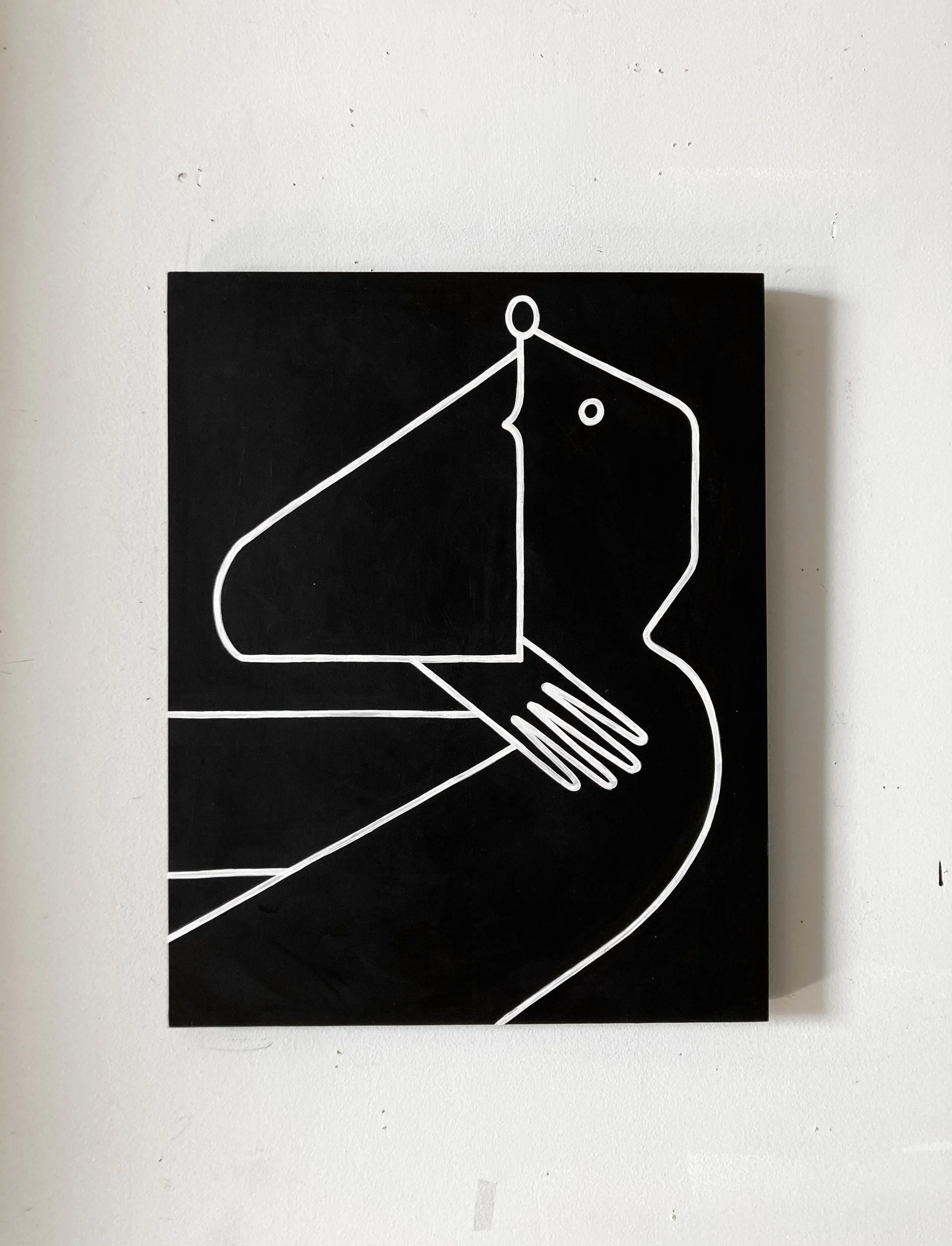 Portrait of a seated woman (2021)