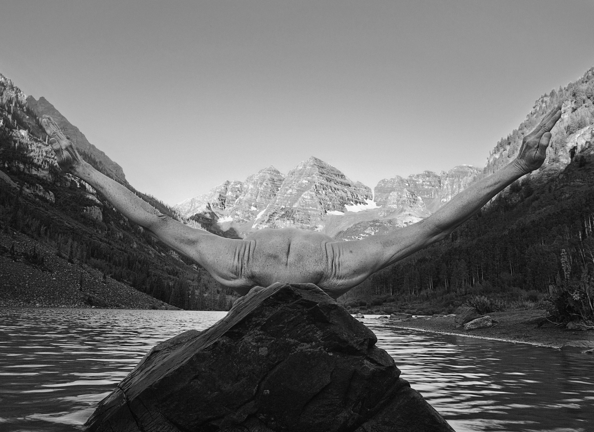 Arno Rafael Minkkinen - Maroon Bells Sunrise, Aspen, Colorado 2012