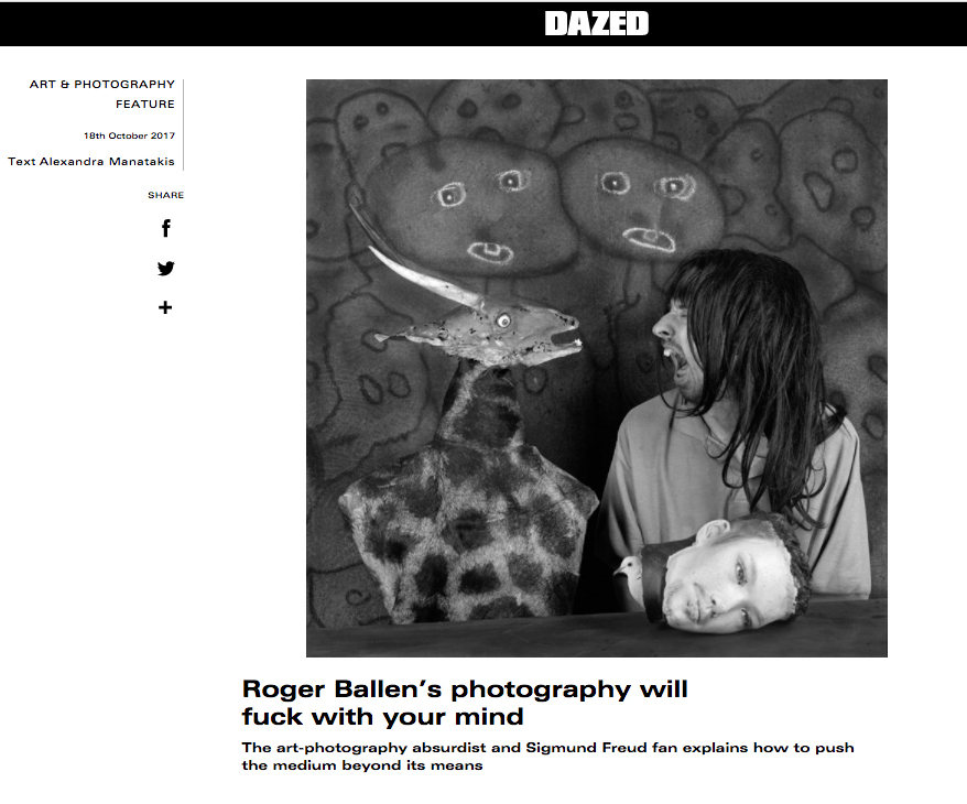 BALLENESQUE&nbsp;featured in Dazed &amp; Confused. (Copy)