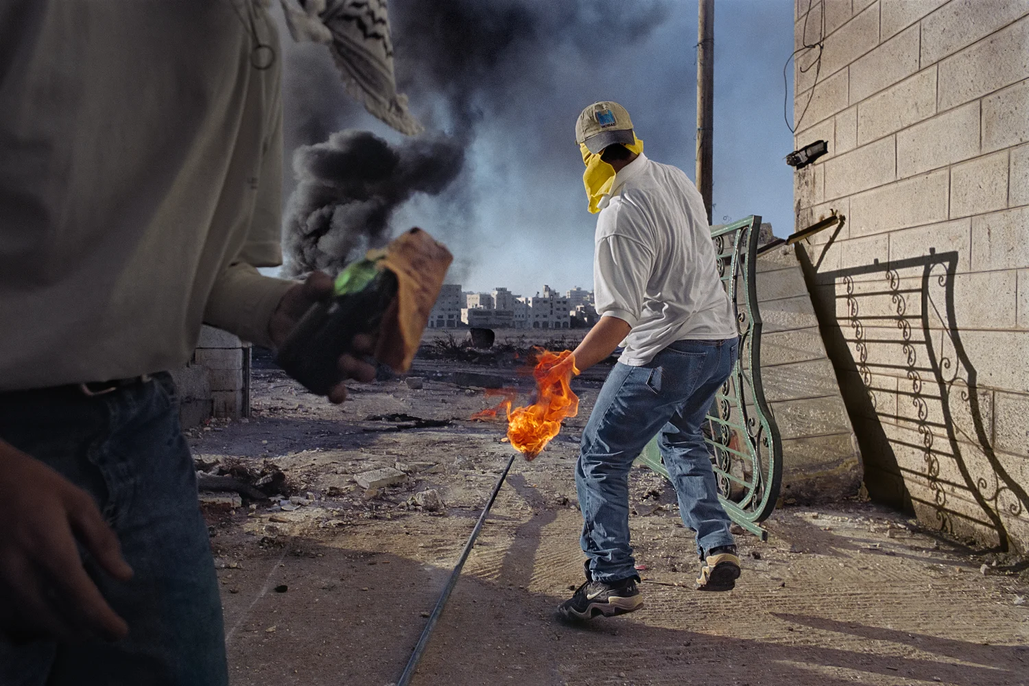 James Nachtwey - Ramallah, West Bank 2000