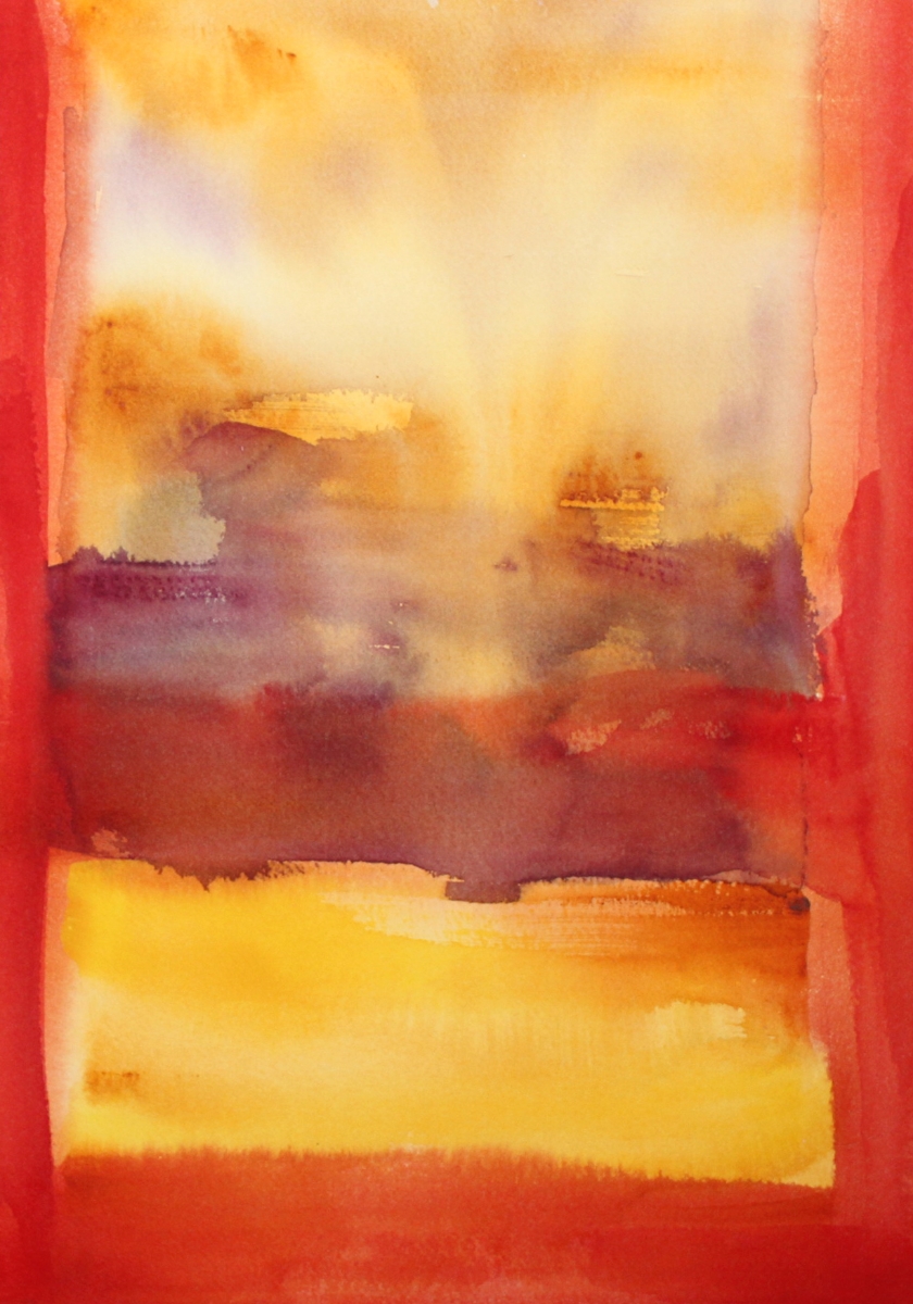 Research on Rothko I :: Violet + Yellow