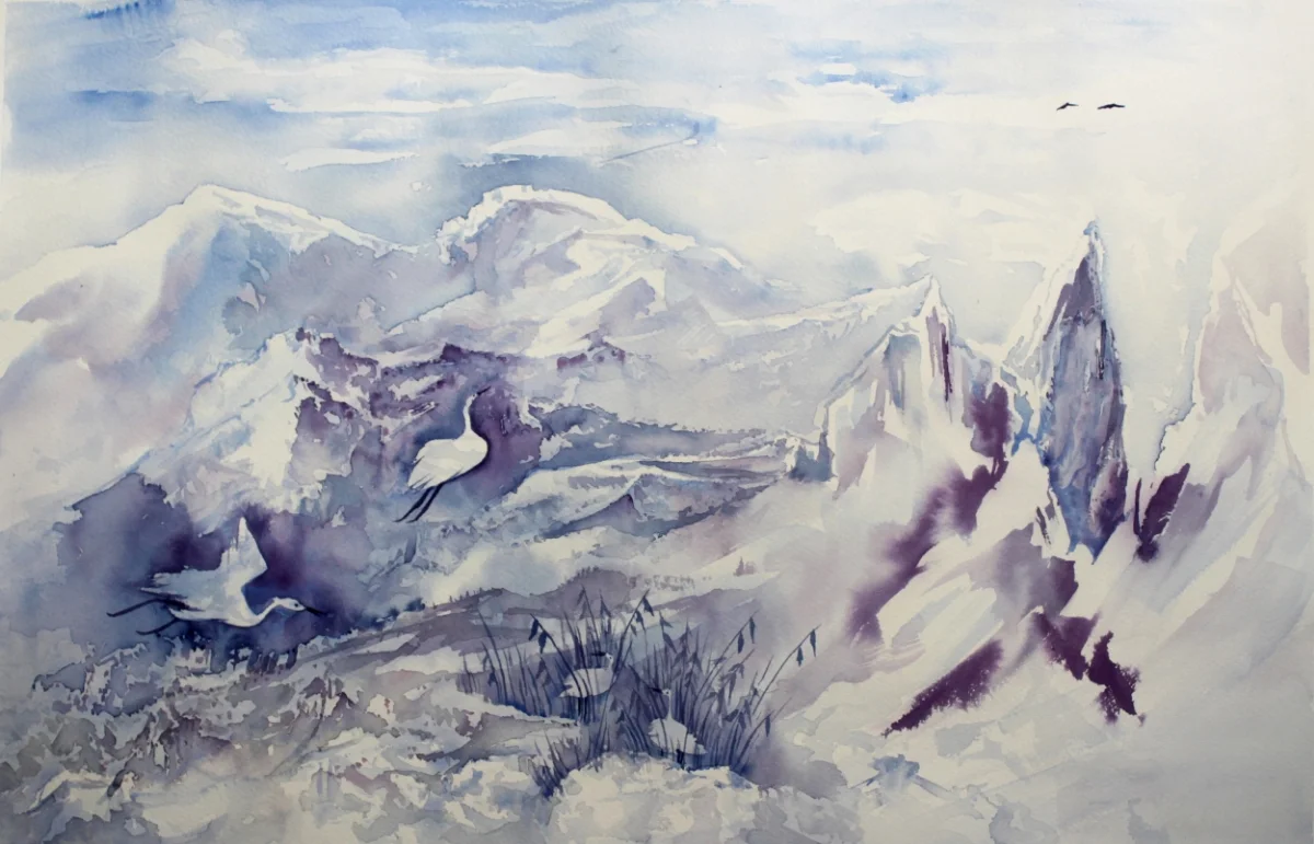 Flight of the Herons I