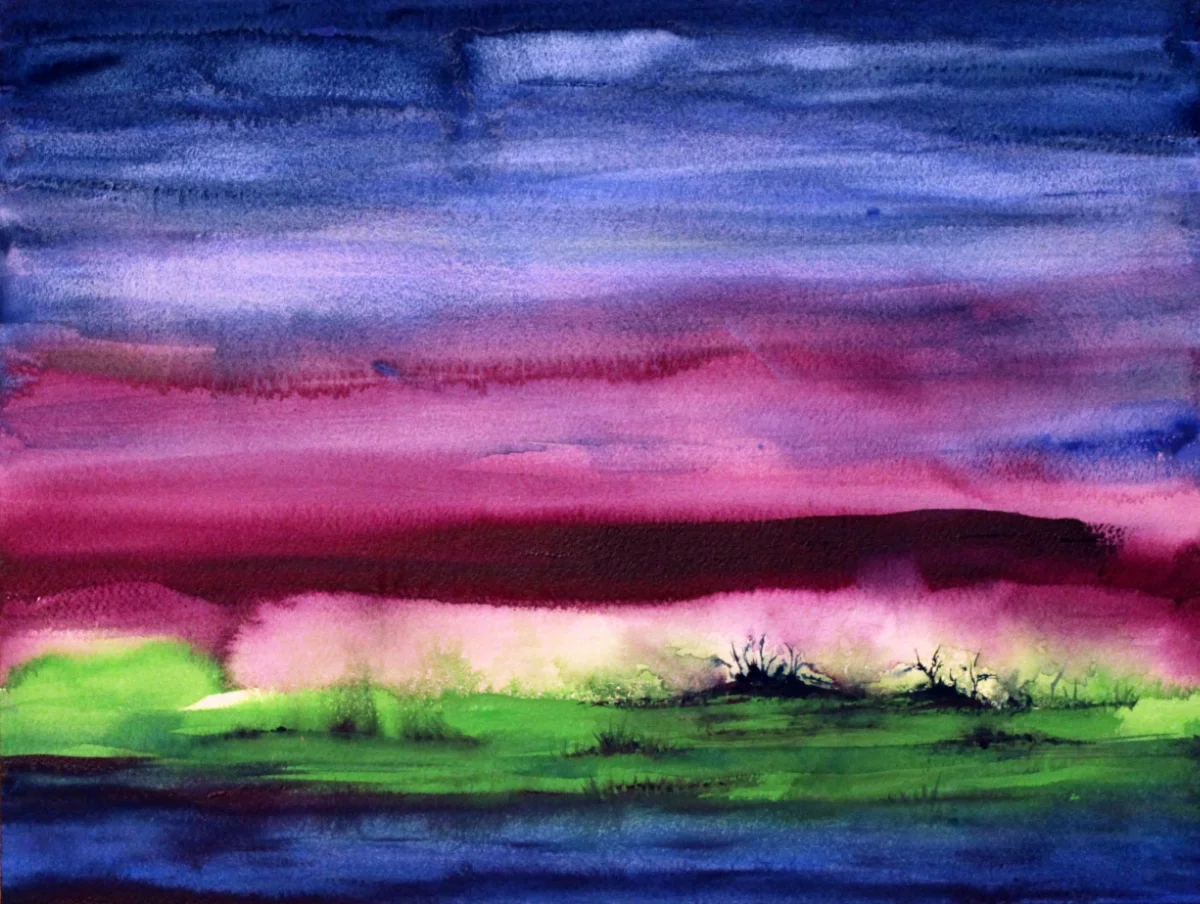 Raku Landscape :: By the River