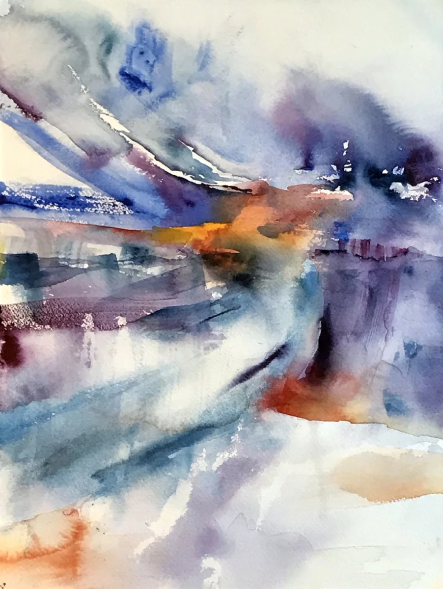 Raku Sunset I