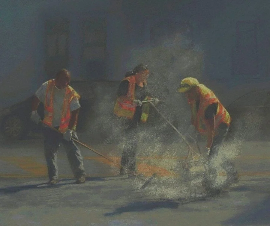 NYCDOT A ward of Merit Salmagundi Club Members Summer Exhibit 2017