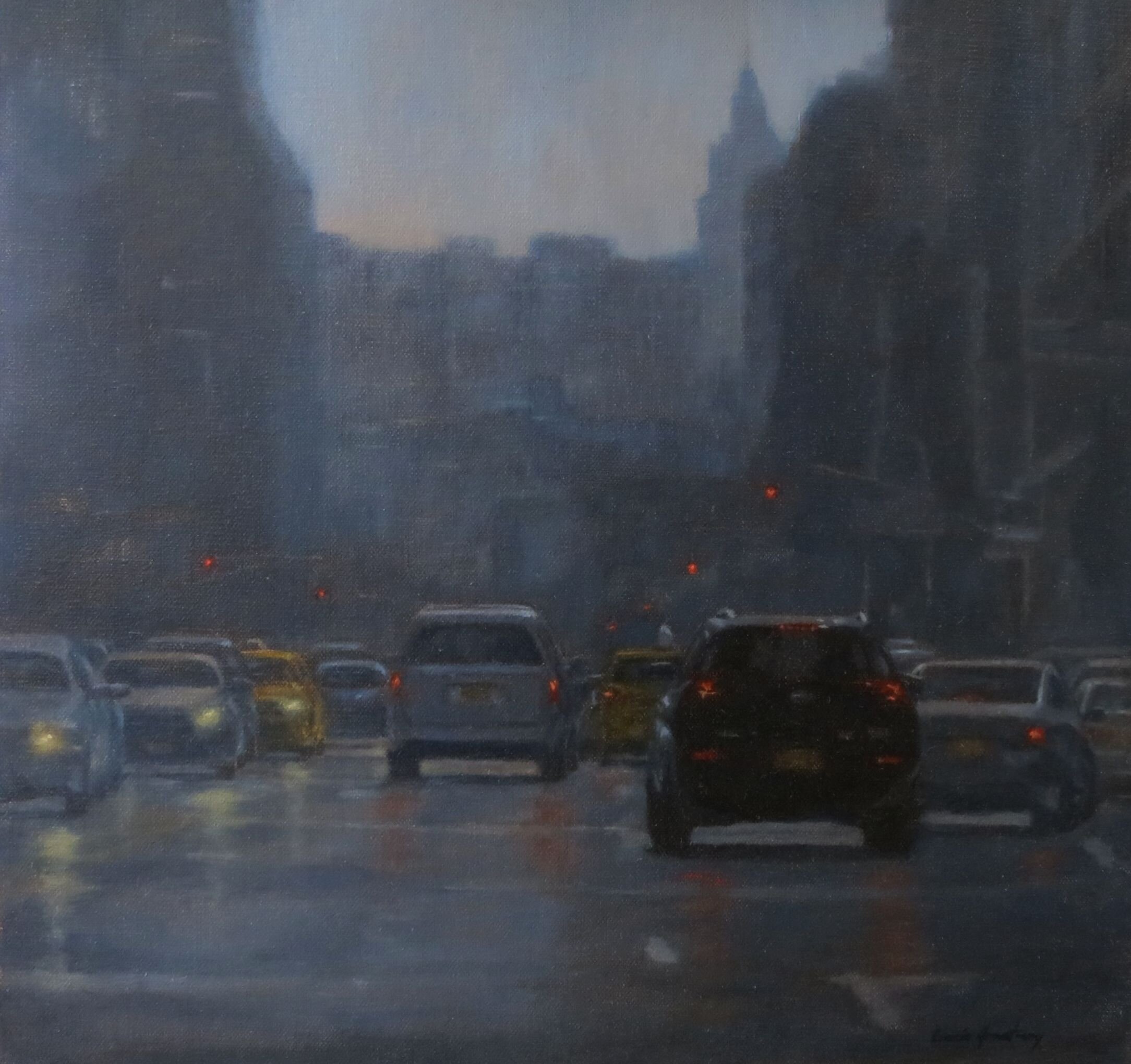 East Village   oil  12x12