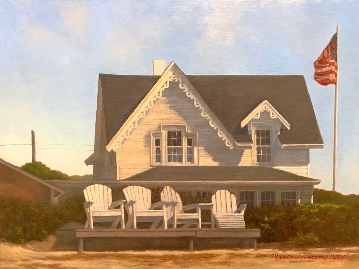 The Lightkeeper's House  oil  16x20
