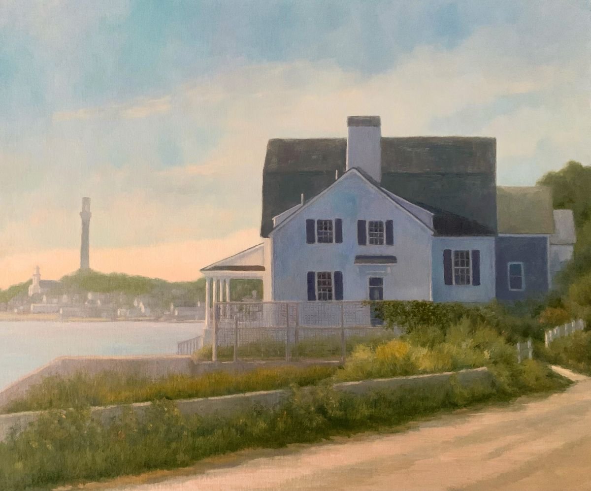 First House Provincetown  20x24  oil