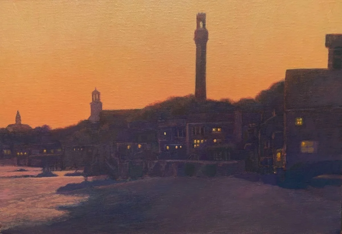 East End Evening   11x16   oil  $1500