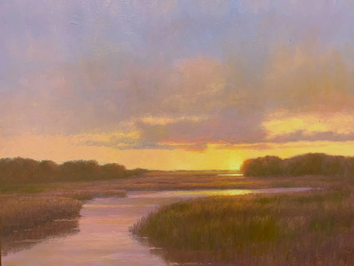 End of the Day 12x16  oil  $1600
