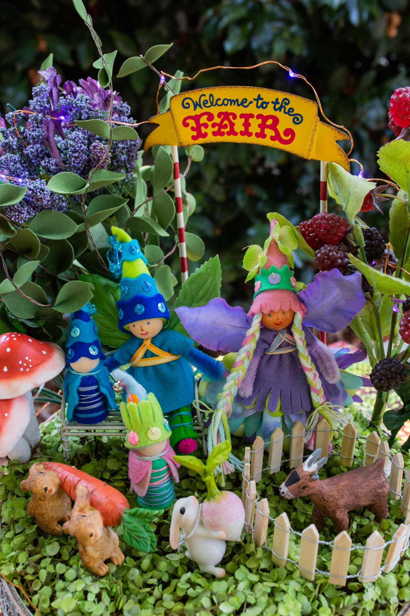 Fairy Garden at the Fair | Forest Fairy Crafts with Anika and Lenka